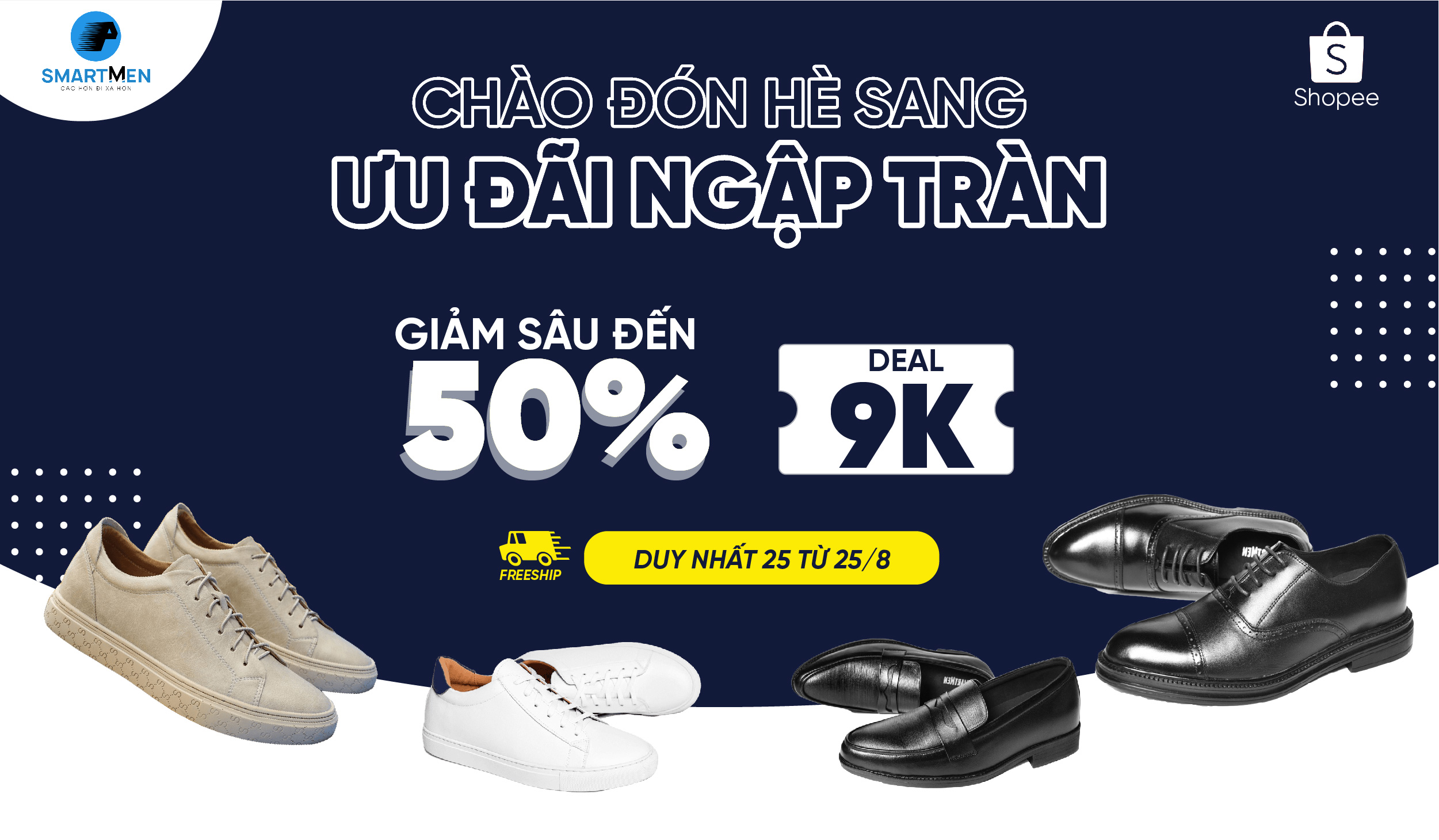 Gợi ý trọn bộ banner trang trí shopee siêu đẹp