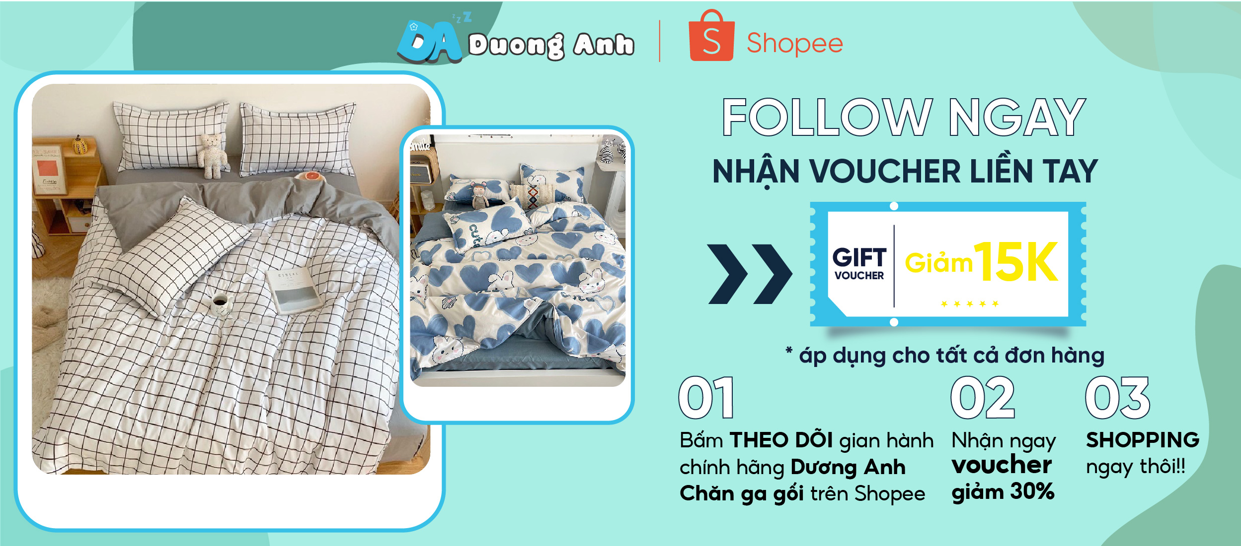 Gợi ý trọn bộ banner trang trí shopee siêu đẹp