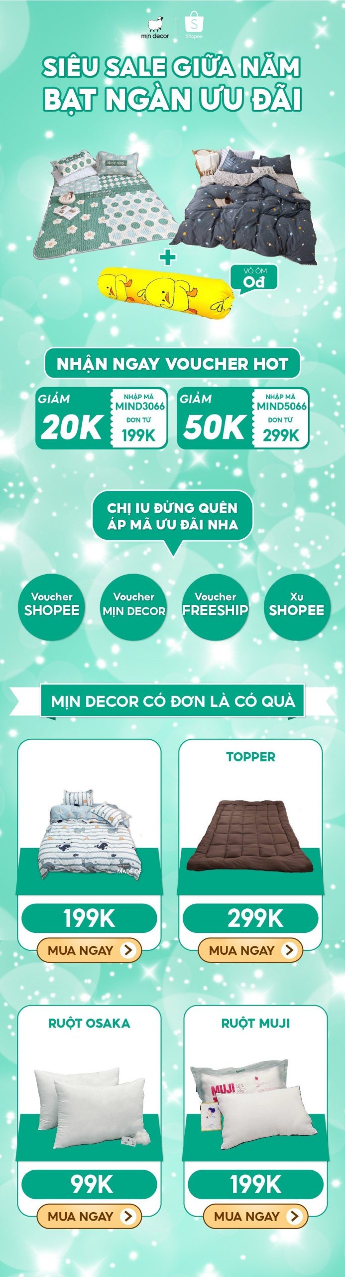 Gợi ý trọn bộ banner trang trí shopee siêu đẹp